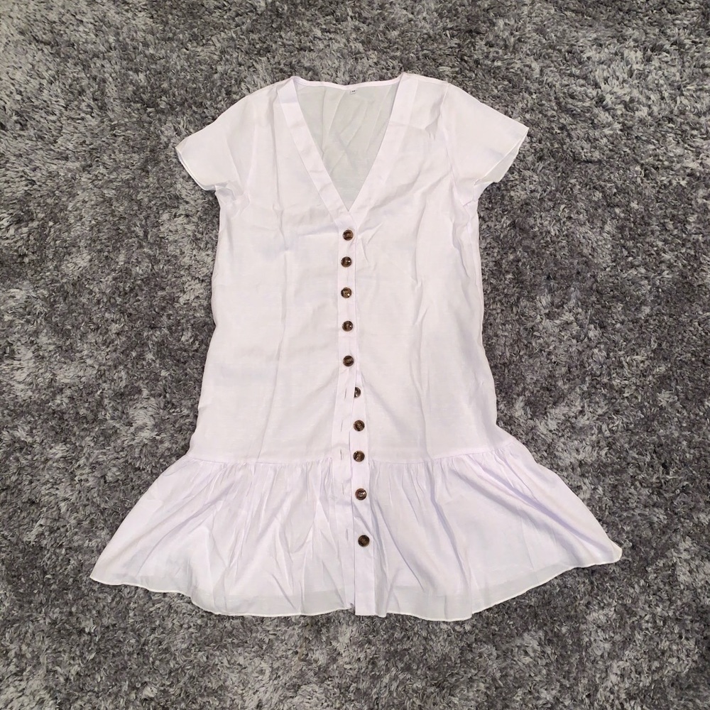 white dress